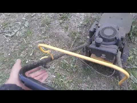 Видео: Колёсный триммер CHAMPION 5629 3 года жёсткой эксплуатации.