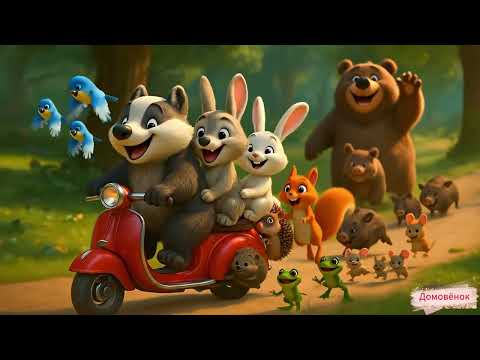 Видео: Сборник весёлых добрых песенок мультиков#мультик #животные