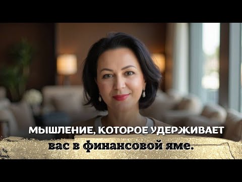 Видео: Мышление, которое удерживает вас в финансовой яме.