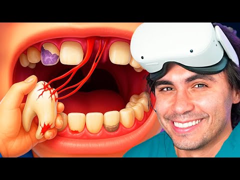 Видео: Я СТАЛ ПРОФЕССИОНАЛЬНЫМ СТОМАТОЛОГОМ (VR)