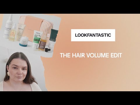 Видео: LOOKFANTASTIC The Hair Volume Edit UNBOXING 💄 ONLY £45! / Lookfantastic распаковка бокса