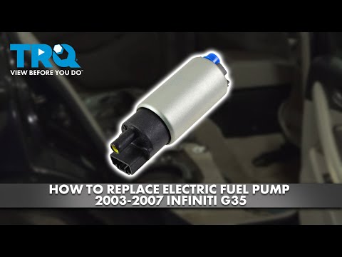 Видео: Как заменить электрический топливный насос Infiniti G35 2003-2007 годов
