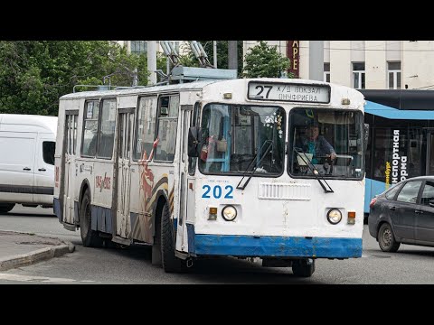 Видео: ЗиУ-682Г-012 [Г0А] | № 202 | Маршрут 27 | г. Екатеринбург