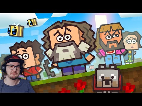 Видео: Майнкрафт в Кино ► НАСТОЯЩАЯ ВЕРСИЯ ( The Ultimate “A Minecraft Movie” Recap Cartoon ) | Реакция