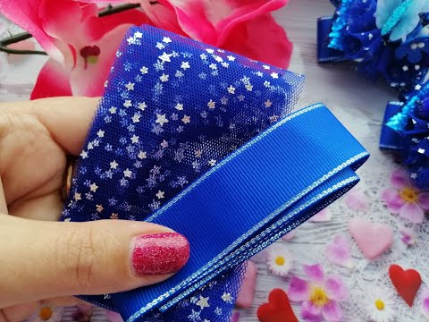 Видео: Не могу остановиться! Супер-бантики из лент.