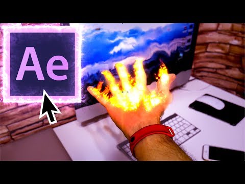 Видео: КАК СДЕЛАТЬ РЕАЛЬНЫЙ ОГОНЬ 🔥 В АВТОР ЭФФЕКТ ! РАЗБОР ЭФФЕКТОВ