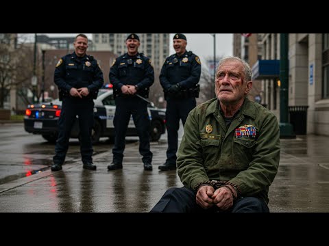Видео: Полиция ударила ветерана... Через 7 минут начался ад
