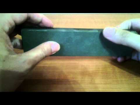 Видео: Точильные камни (сланцы) Grey Alania, Green Brazilian. От распаковки до результатов работы.