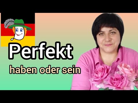 Видео: Урок 27.  Perfekt: haben oder sein? Минулий час.