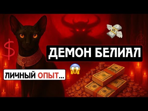 Видео: 😱 Демон Белиал: почему с ним работают сильнейшие? Мой личный опыт вызова. 💸