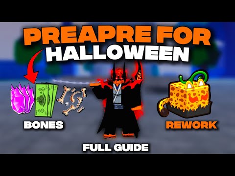 Видео: Как подготовиться к обновлению Blox Fruits на Хэллоуин (полное руководство)