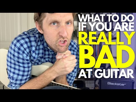 Видео: Что делать, если вы совсем плохо играете на гитаре — уроки игры на гитаре со Стюартом!
