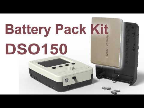 Видео: Как сделать осциллограф DSO150 автономным. Комплект для аккумуляторной модификации
