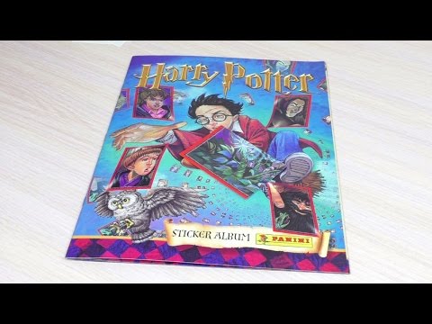 Видео: Альбом Гарри Поттер. Распаковка и первые наклейки
