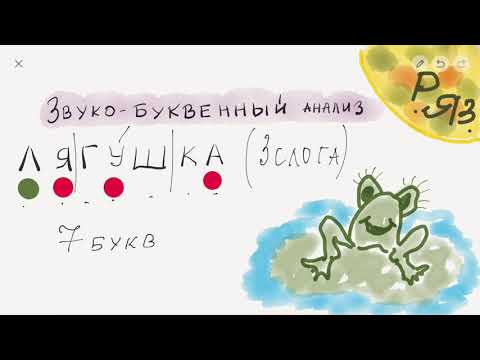 Видео: Звуко-буквенный анализ слова
