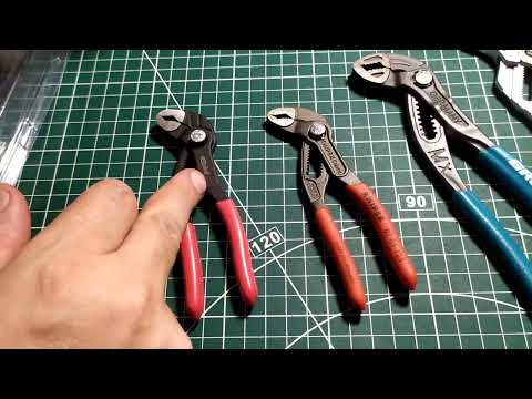 Видео: Клещи переставные SUHA, длина125 мм, аналог KNIPEX COBRA KN-8701125