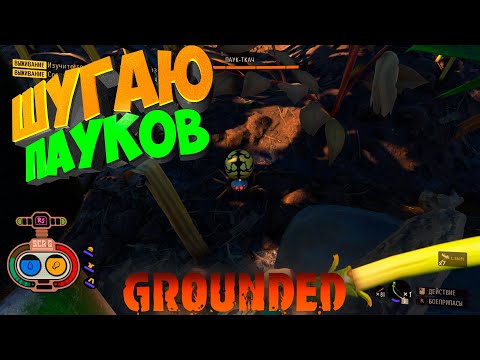 Видео: Grounded: Первые пауки повержены. Уже не страшно