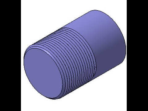 Видео: Видеоуроки Компас 10 Как сделать резьбу в Компасе