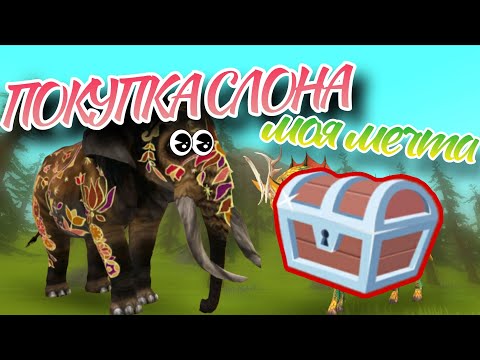Видео: 🐘ПОКУПКА СЛОНА! Выбила МИСТИК МЕЧТЫ в WildCraft!!🐴