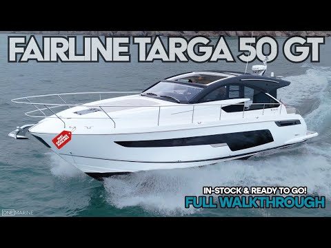 Видео: Продается Fairline Targa 50 GT — модель 2022 года, невероятное состояние!