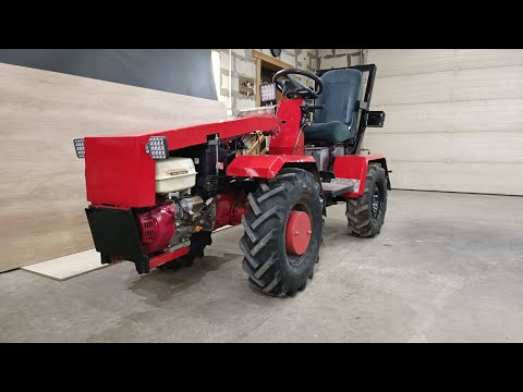 Видео: Адаптер к мотоблоку МТЗ.HYBRID MTZ 012WM 4X4/ГИБРИД МТЗ 012WM ЧАСТЬ 3