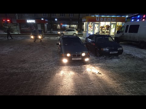 Видео: Установка противотуманных фар. С нуля БМВ е36 Через ваз реле .