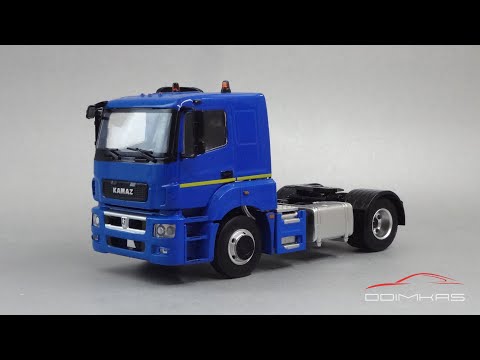 Видео: Масштабная модель КамАЗ-5490-S5 Седельный тягач || Автоистория || Дилерские модели ПАО КАМАЗ 1:43