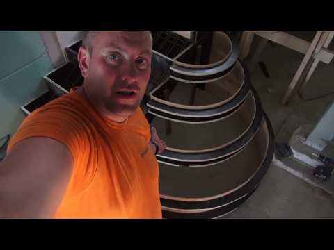 Видео: Лестница из бетона, Изготовление монолитной лестницы JURMALA RESIDENCE- #36 Brigada1.lv HD