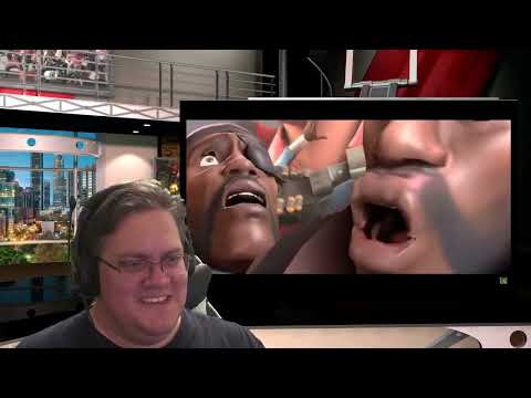 Видео: Я бы хотел увидеть это в игре, если бы TF2 был реалистичным 3 реакция (перезалив)