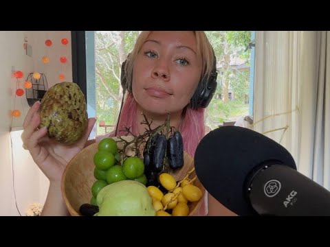 Видео: ПРОБУЮ ЭКЗОТИЧЕСКИЕ ФРУКТЫ ASMR АСМР / ням ням / вы такие 100% не пробовали