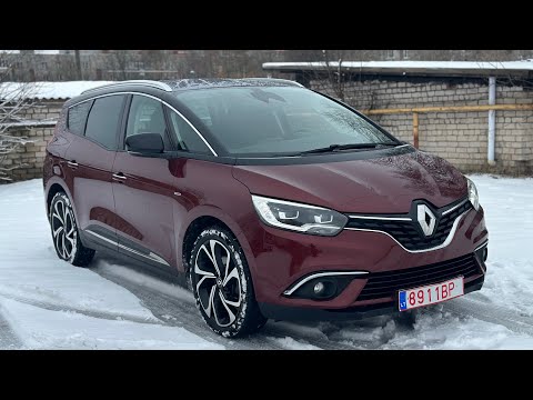 Видео: Renault Grand Scenic 4 Bose 1.33TCe-140л.с. Турбо-Бензин. Псков.