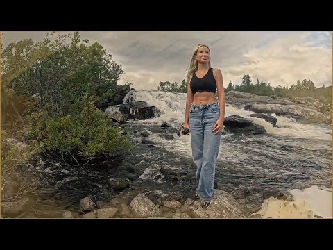 Видео: Поход на северные водопады Кольского