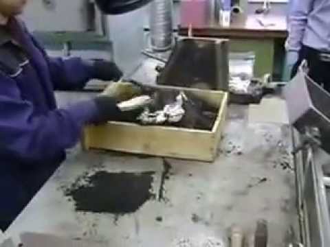 Видео: Литьё в песчаные формы 4