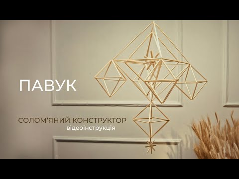 Видео: Солом'яний павук. Інструкція
