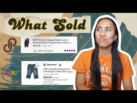 Видео: Распродажи? Всё отлично. Что продаётся на Poshmark, eBay и Mercari!