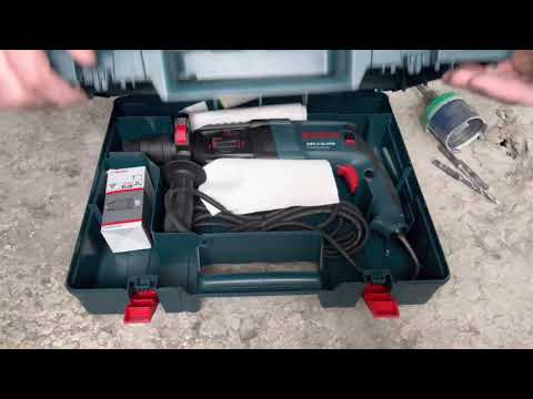 Видео: Реальный обзор перфоратора BOSCH GBH 2-26 DFR Professional