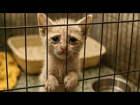 Видео: Котёнок кричал от боли… но никто не пришёл — кроме него