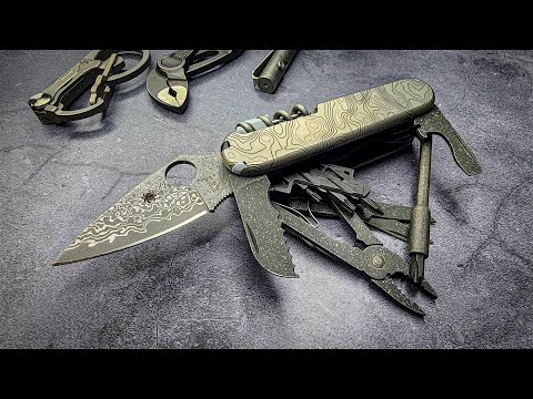 Видео: Как я сделал этого Dragonox и гравировал титановые весы