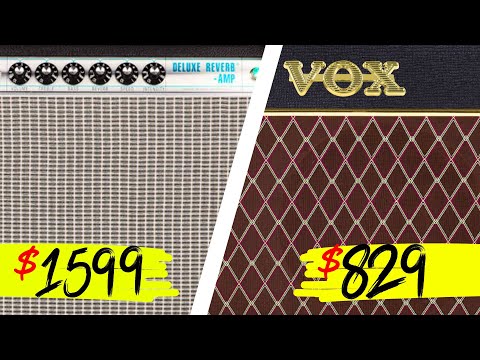 Видео: Vox AC15 против Fender Deluxe Reverb: решающий поединок