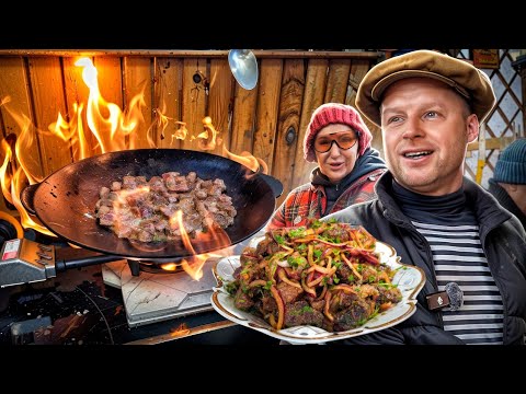 Видео: Всего 3 ингредиента! ЭТО САМЫЙ ПРОСТОЙ И ВКУСНЫЙ САЛАТ ИЗ ПЕЧЕНИ + ЖАРЕНАЯ КАРТОШКА С САЛОМ