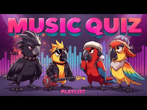 Видео: Музыкальный квиз №16 Playlist: Зарубежный Метал, Зарубежный Рок, Русский Рок, Поп. Часть 1.