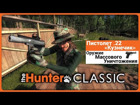 Видео: Пистолет .22 калибра "Кузнечик" - в theHunter Classic !