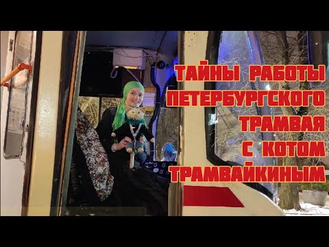 Видео: Петербургский трамвай. Раскроем тайны работы старейшего городского транспорта с котом Трамвайкиным.