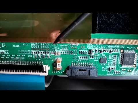 Видео: samsung UE32EH4000W Двоится изображение
