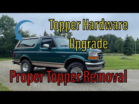 Видео: Снятие крыши Ford Bronco и обновление оборудования | Daily Driven Broncos EP 9