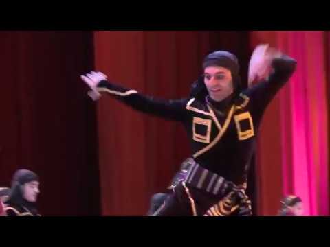 Видео: Ансамбль "Золотое Руно" танец Аджарский