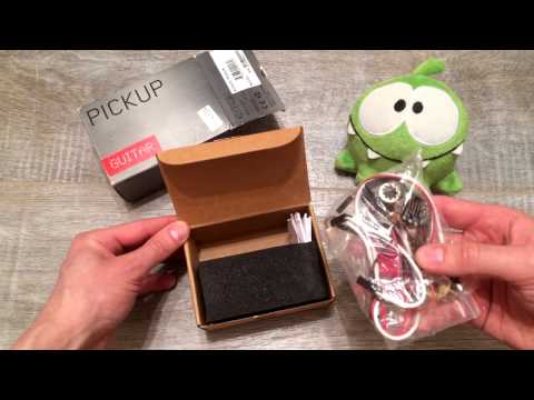Видео: Анбоксинг звукоснимателя EMG-81 (Unboxing EMG-81 pickup)