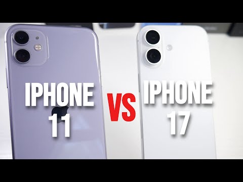 Видео: iPhone 17 против iPhone 11 — (тест скорости, сравнение камер, динамики и PUBG)