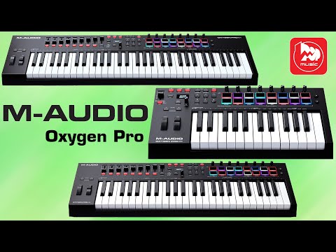 Видео: M-Audio Oxygen Pro - функциональная миди-клавиатура