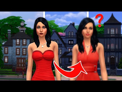 Видео: Мейковер семьи Гот + Перестройка домов из Симс 2 и Симс 3